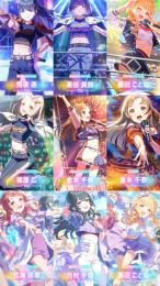 ジュエル57600個 初期垢 フェス限定5種+雨上がりのアイリスコンプ+SSR30種