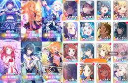 ジュエル32100 初期垢　フェス限定6種　秦谷美鈴2凸　SSRサポカ15種