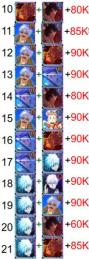 画像1番選択可 廻珠80000-90000個+40-50SSR（重複含）