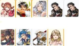 3UP 人気9体 主人公リアン+ジーン+マリエ+スタリオン+ゲオルグ+メース+ルセリナ