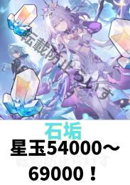 【安心安全のメアド未認証!登録可⭕️】 🌸星玉54000〜69000個🌸チケット合計119↑！