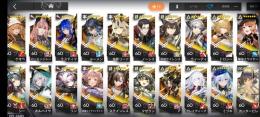 功績勲章とオペレーター288名コンプ 