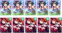 キタサンブラック完凸+メジロラモーヌ凸+46000-60000石+ssr18-25体 初期垢