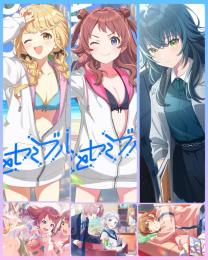 初期アカ【季節限定水着藤田ことね+水着花海咲季 SSRサポ4種所持】｜学