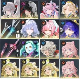 緋雪餅★エイメス餅★千咲★ダーニャ★モーニエ★ルシラー★穂穂★レベッカ★